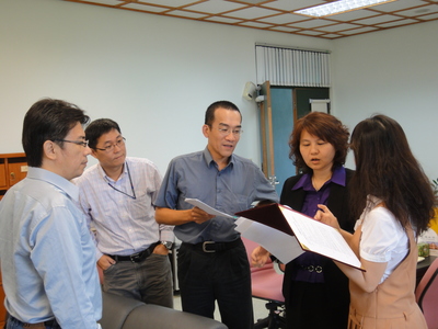 與台灣積體電路股份有限公司統計發展與應用部合作計畫簽約儀式圖片