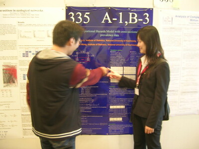 本所博士生顏廣杰及李虹儒同學至日本橫濱參加  International Association for Statistical Computing 2008 (IASC2008)圖片