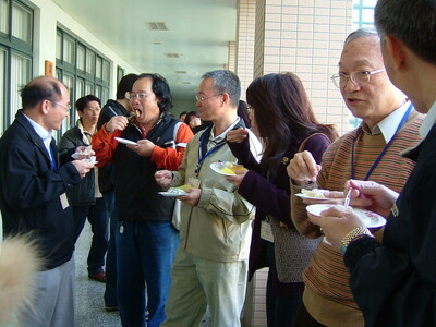Symposium in Statistics and Probability--茶會圖片