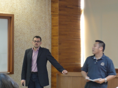 Prof. Thomas Klein暨鍾冬川博士演講圖片