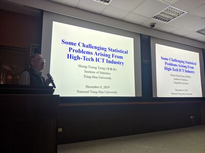 Design of Experiments with Industrial Statistics and Data Science 研討會--演講及座談圖片